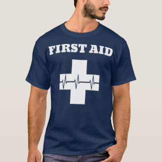 Första Aid TShirt Red Kor Akut Lifeguard T Shirt