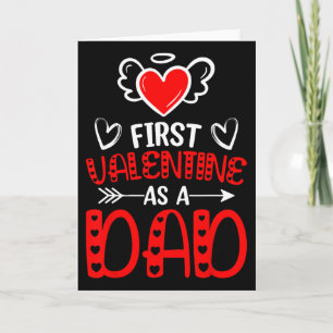 Första Alla Hjärtans Dag Som Pappa Nytt Fader Vale Kort