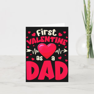 Första Alla Hjärtans Dag som pappa Rolig Alla Hjär Kort