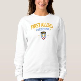 Första Allied Airborne "FAAA" US Military Women T Shirt