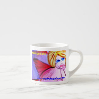...första ängeln...konst av Jutta Gabriel... Espressomugg