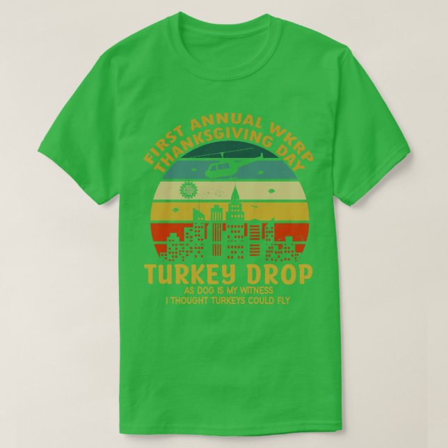 Första arbetsdagen för Thanksgiving i arbetslivet  T Shirt (Design framsida)