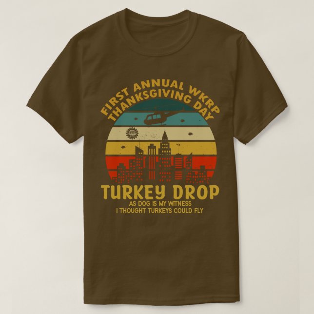 Första arbetsdagen för Thanksgiving i arbetslivet  T Shirt (Design framsida)