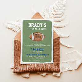 Första året efter fotboll | Första födelsedag Part Inbjudningar