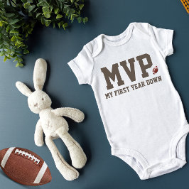 Första året efter fotboll MVP Birthday Boy T Shirt