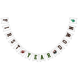 Första året efter fotboll vimplar