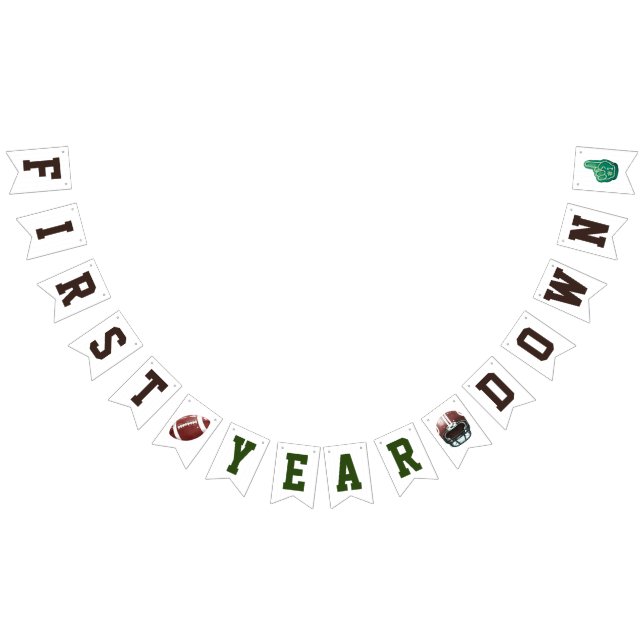 Första året efter fotboll vimplar (Alla)