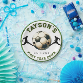 Första året nedåt 1:a födelsedag Papper