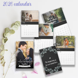 Första året tillsammans nya fotoromanska citat kalender
