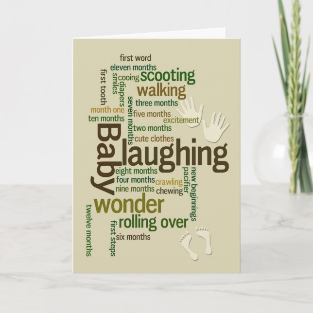 Första årets milstolpar firas kort (Framsida)