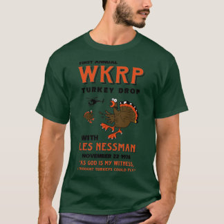 Första årliga WKRP-Turkiet T Shirt