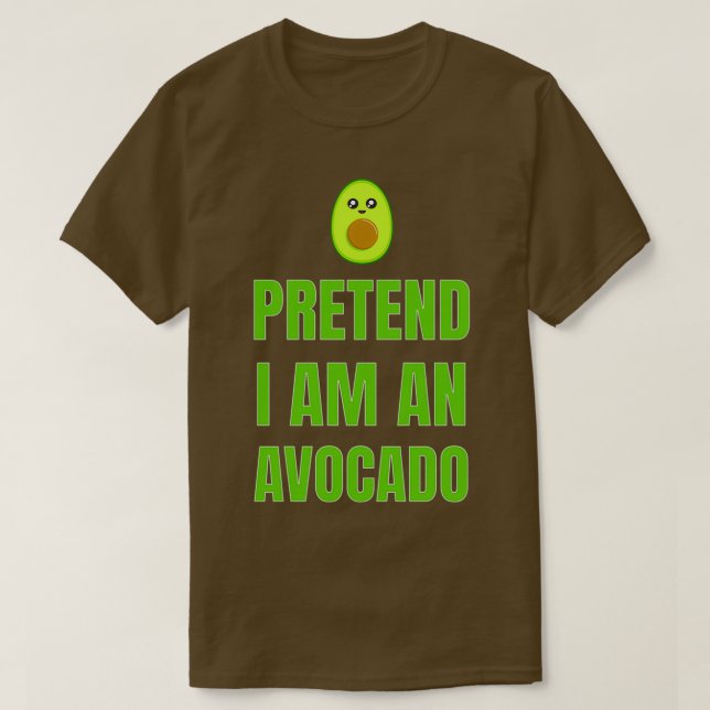 Förstå att jag är avokado 1 t shirt (Design framsida)