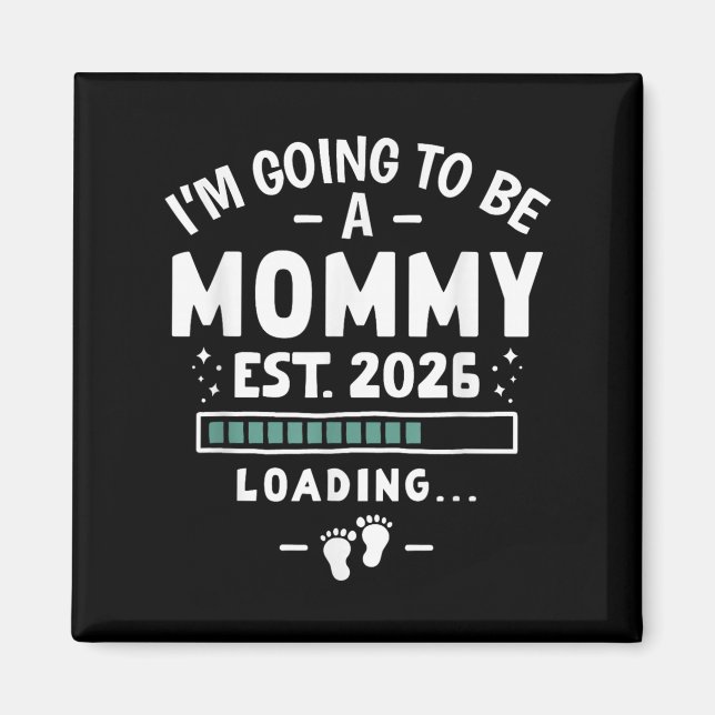 Första barn till mamma Jag ska bli en M Magnet (Framsidan)