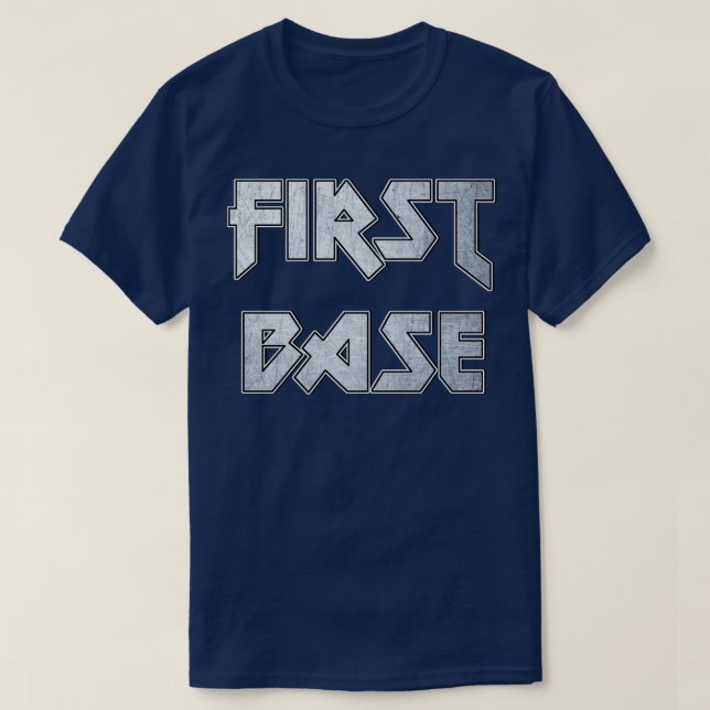 Första basen t shirt (Design framsida)