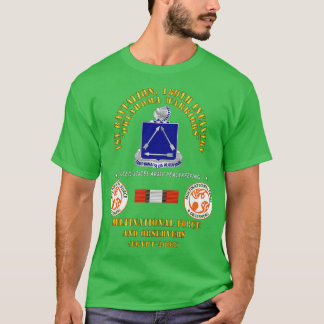 Första bataljonen 180:e infanteriregimens MFO-Egyp T Shirt