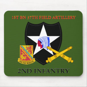 FÖRSTA BATTALION 37:E FÄLT ARTILLERY 2ND INFANTR MUSMATTA