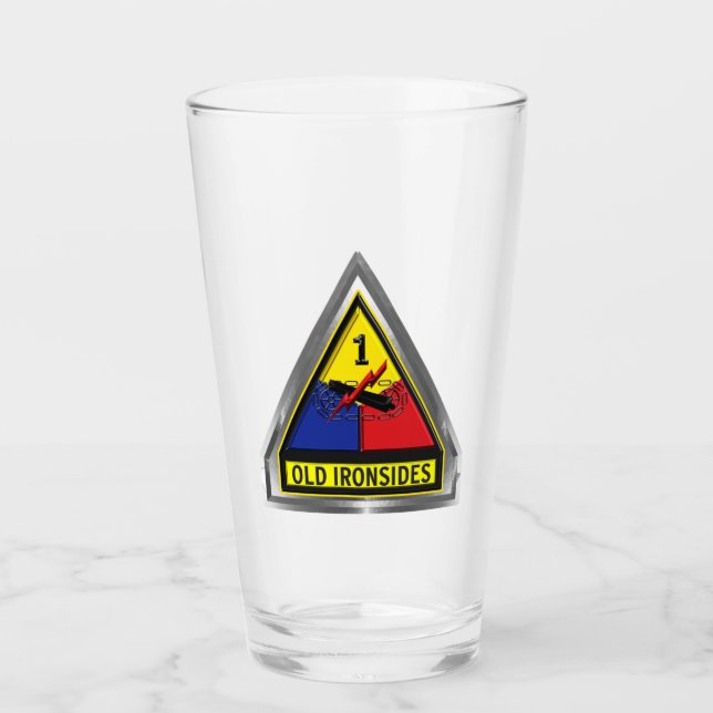 Första beväpnade divisionen "Gamla ironside" - ram Glaskopp (Framsida)