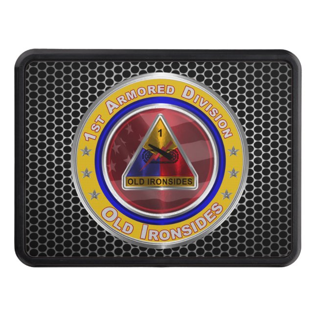 Första beväpnade divisionen "Gamla ironsider" Dragkroksskydd (Framsidan)