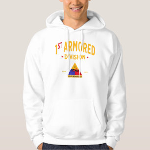 Första beväpnade divisionen "Gamla ironsider" Hoodie