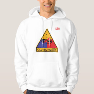 Första beväpnade divisionen "Gamla ironsider" Hoodie