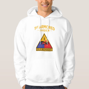 Första beväpnade divisionen "Gamla ironsider" - Hoodie