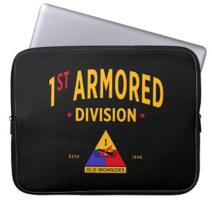 Första beväpnade divisionen "Gamla ironsider" Laptop Fodral