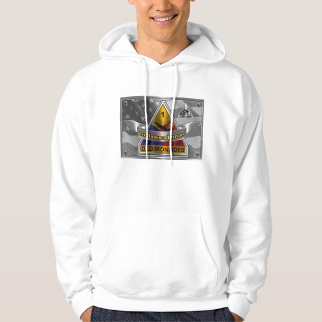 Första beväpnade divisionen hoodie (Framsida)
