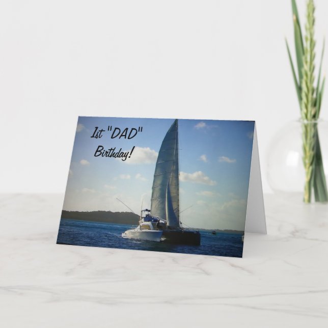 FÖRSTA BIRTHAY AS ’A PAPPA’ KORT (Framsida)