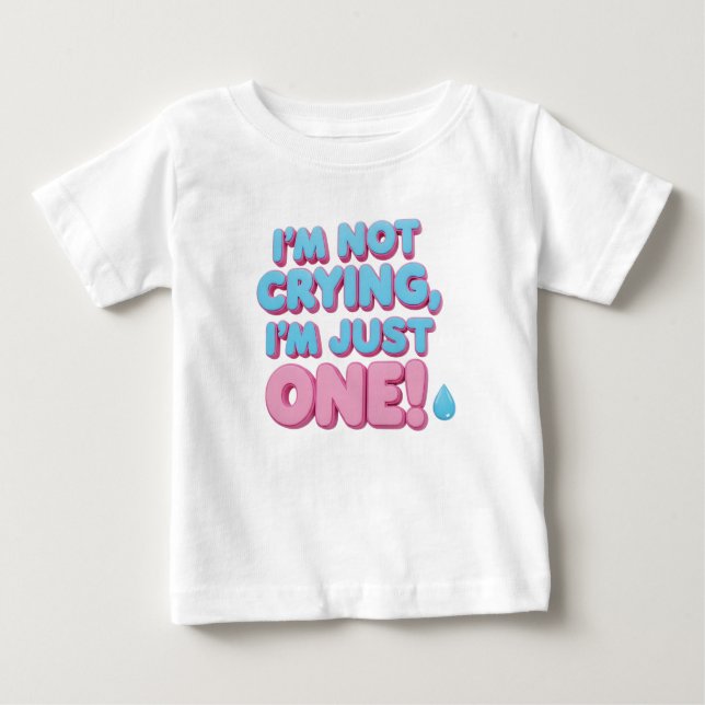 FÖRSTA BIRTHDADAGEN-BARNKLÄDER T SHIRT (Framsida)