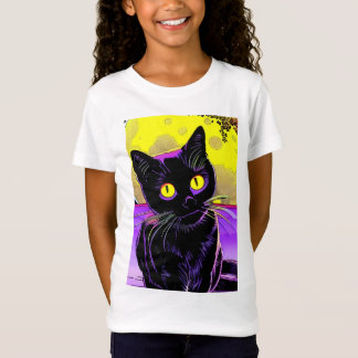 Första Black Cat-landningen vid måne yta T Shirt