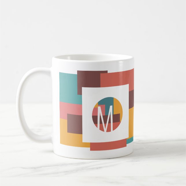 Första blocket Färg Kaffemugg (Vänster)