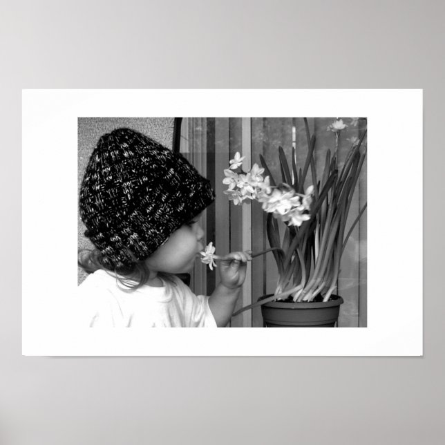 Första blomman poster (Framsidan)