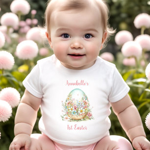 Första Blommigten i Påsk, Personlig Namn T Shirt