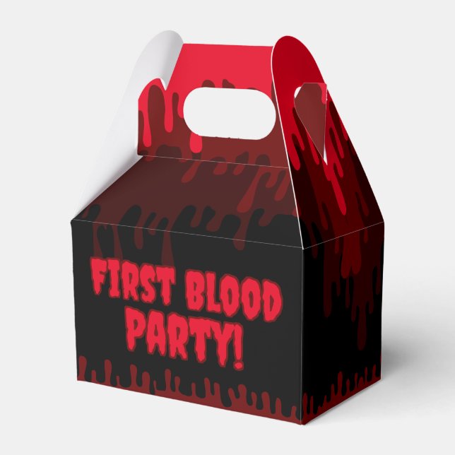 Första blood Party Red-körningsperioden Namn Presentaskar (Framsidan Sidan)