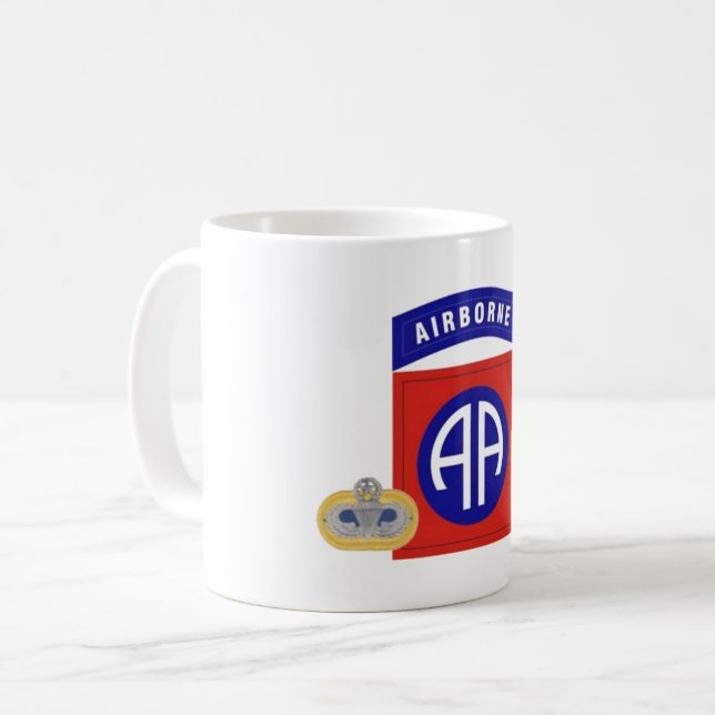 FÖRSTA BN 504TH INFANTRY 82ND AIRBORNE MUGG (Framsida vänster)