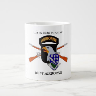 FÖRSTA BN 506TH INFANTRY 101ST AIRBORNE JUMBO MUGG