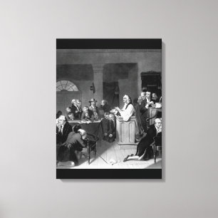 Första bön i kongressen, September _Krig Image Canvastryck