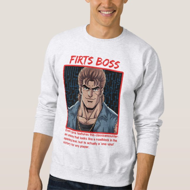 Första bossen lång ärmad tröja (Framsida)