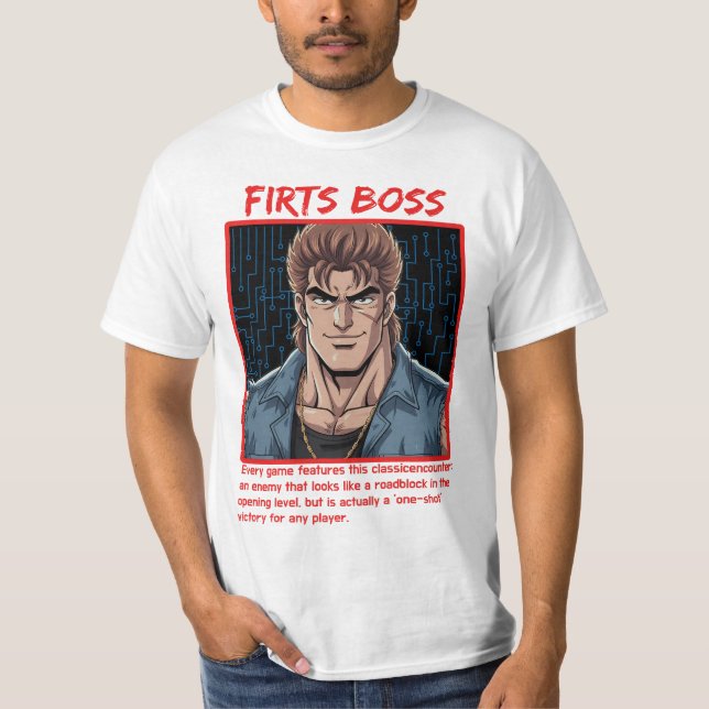 Första bossen t shirt (Framsida)