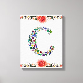 Första Brev C Canvastryck