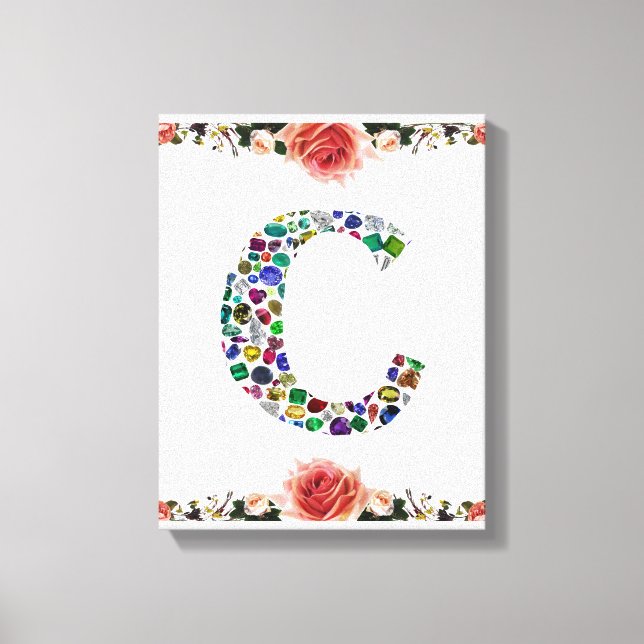 Första Brev C Canvastryck (Framsida)