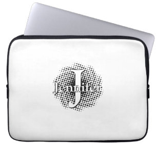 Första Brev och Namn Anpassningsbarna Laptop Fodral