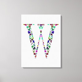 Första Brev W Canvastryck