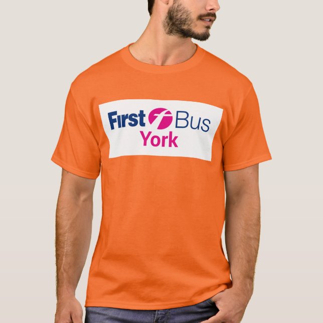 Första Buss T-Shirt (Framsida)