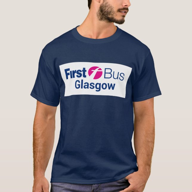 Första Buss T-Shirt (Framsida)