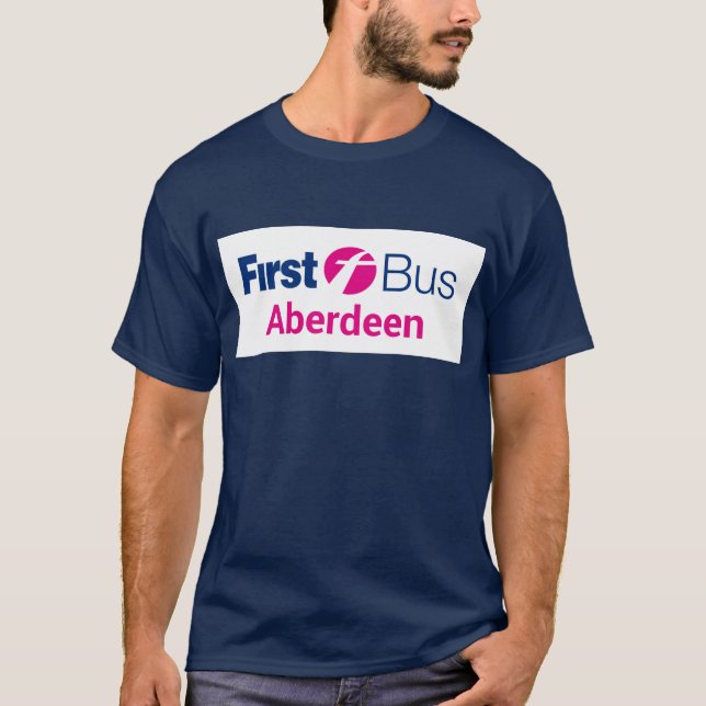 Första Buss T-Shirt (Framsida)