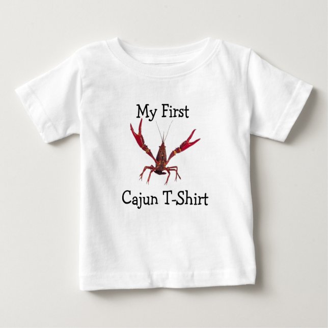 Första Cajun T-tröja T-shirt (Framsida)