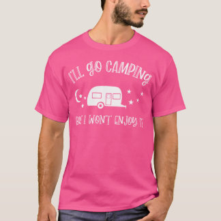 Första Camping-familjens Camper i Resa T Shirt