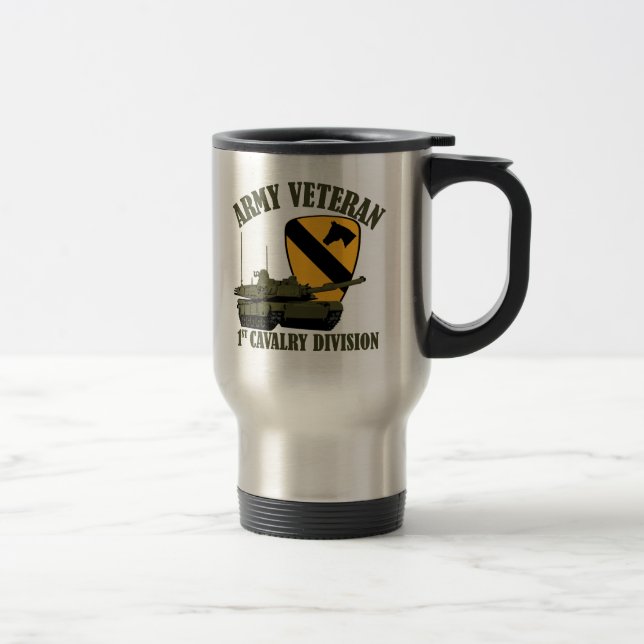 Första Cav Army Vet - M1-Tanken Resemugg (Höger)