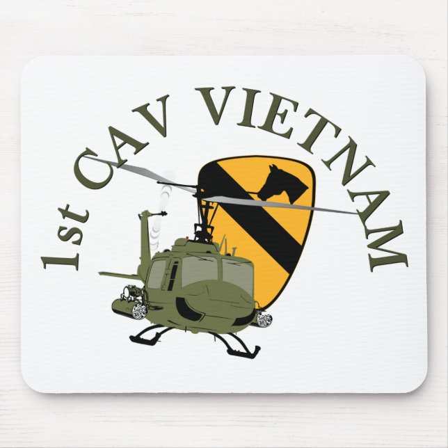 Första Cav Vietnam Musmatta (Framsidan)